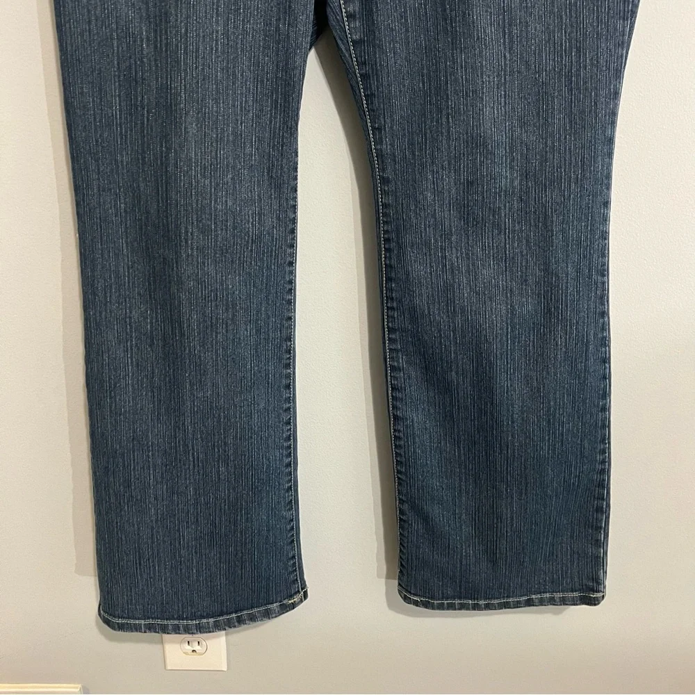 Chico's Dark Blue Boot Cut Jeans - Picture 10 of 13